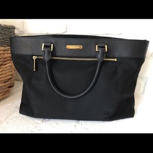 Michael Kors leather & vinyl tote